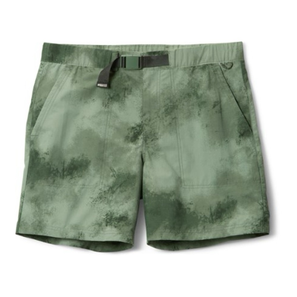 Rei Co Op‎ Sahara Amphib Shorts Trail Hiking Green XL Everyday Outdoor Ripstop